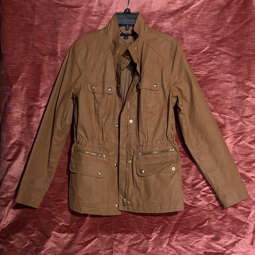 Tommy Hilfiger Tan Military Field Jacket